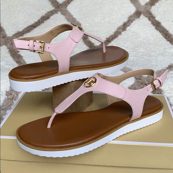 MICHAEL KORS JUDY THONG SAFFIANO POWDER BLUSH - Picture 5 of 16